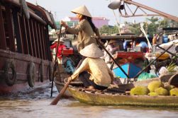 Saigon - Mekong delta - Cai Be floating market
