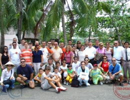 Incentive group of Gillette's Cooperation. (Saigon - Cu Chi - My Tho 5 Days)