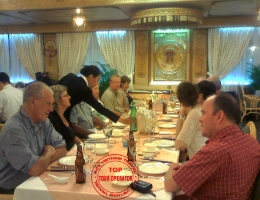 Boston Athletic group from USA. (Highlight of Indochina 16 days).