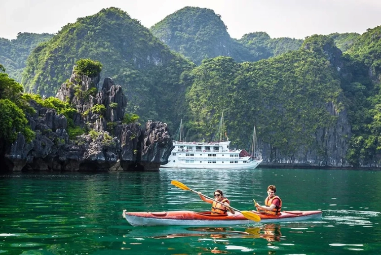 Van Don Beach & Quan Lan island