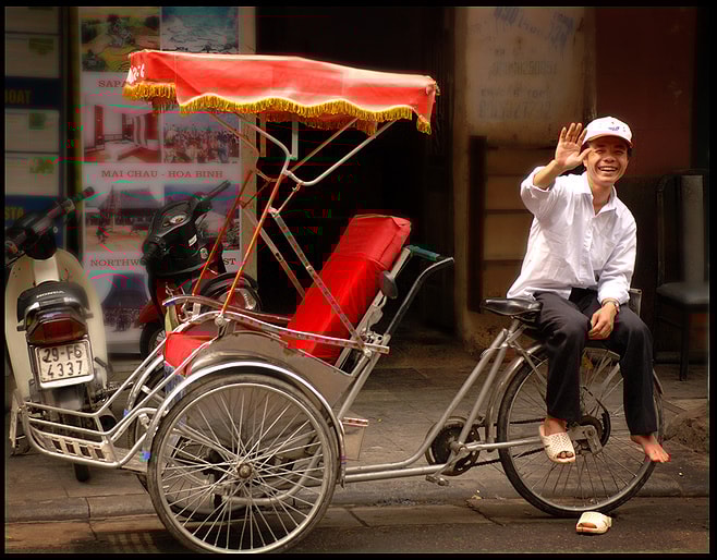 Hanoi Cyclo Journey